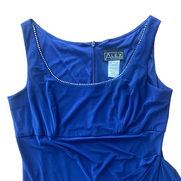 Alex Evenings 2 Piece Dress and Jacket Size 16 Beaded Detail Wedding - Picture 2 of 6